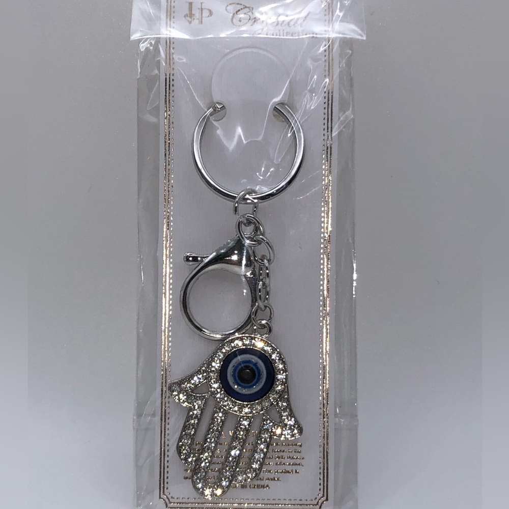Evil Eye Hand Keychain 🪬